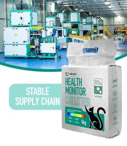 MSDS CE ISO9001 OEM ODM Factory Direct Free Samples 100% Natural Ph Health Detector Tofu Cat Litter