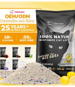 BSCI Gatito Bentonite Clay Cat Litter Strong Fragrance Colorful Cat Litter Sand Arena Para Gatos Al Por Mayor