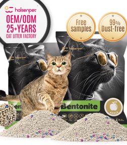 OEM ODM Bentonite Cat Litter Factory Ball Shape Arena Para Gatos
