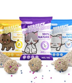 Haisen Cat Litter OEM Ecological Natural Strong Clumping 10L Cat Litter Highly Sand Bentonite Cat Litter