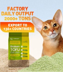 OEM ODM Cat Litter Stable Supply Chain Support Factory Audits Dust Free Strong Clumping Tofu Cat Litter