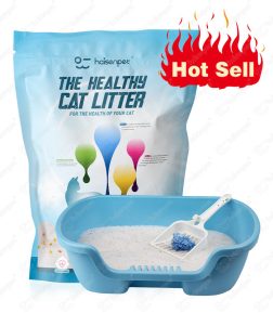 OEM Free Design 2.5kg Bulk Premium Dust Free Odor Control Highly Absorbent Crystal Cat Litter