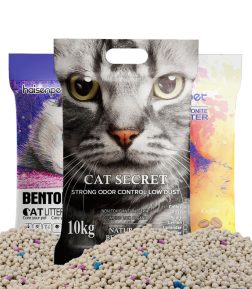 Supplier OEM Strong Clumping Easy Clean Sodium Clay Cat Sand Dust Free Premium Bentonite Cat Litter