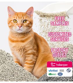 OEM ODM Factory Catlitter 10L 5Kg 10Kg 20Kg 25Kg 99% Antibacterial Arena Para Gatos
