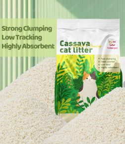 25 Years Professional Factory Free Samples White Label Cabinet Easy Clean Corn Tofu Cassava Cat Litter