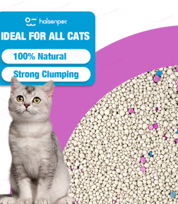 Free Samples Wholesale 99% Antibacterial High-agglomeration Deodorization Easy Scoop Bentonite Cat Litter