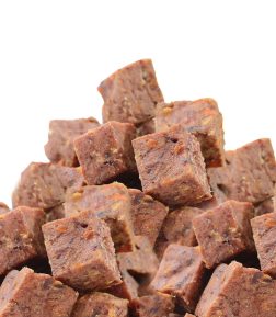PET SNACK Factory Outlet Instant High Protein Good Price High Protein Bulk Dried Beef Cubes