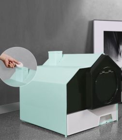 Hot Sales Cat Clean up Products Enclosure Litterbox Cat Litter Box