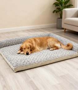 OEM ODM Services L-Shaped Sofa Bed for Small and Medium Dogs Pet Sofa Multiple Size Options Pet Mat Dog Bed