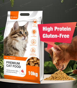 Factory Direct Supply Free Sample Nutritional Balance High Protein Dry Food for Cat