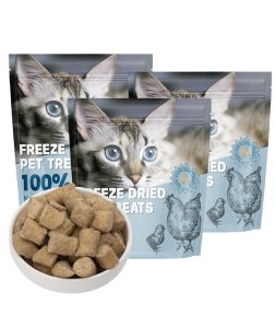 Top Selling Healthy Pet Puppy Food Beef Liver Raw Bone Meat Attractive Organic Freeze Dried Cat Treats Dog Snacks