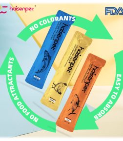 Low MOQ OEM ODM No Food Attractants Easy Absorb Creamy Cat Treat