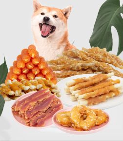 Pet Snack OEM Manufacturer  Popular Protect Teeth  High Protein 200g Chicken Pet Snack Cheese Bone Dog Food