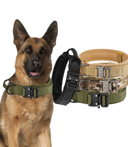 Factory Direct Sales Breathable Adjustable Nylon Dog Collars for Small Medium Large Dogs Reflective Dog Collar