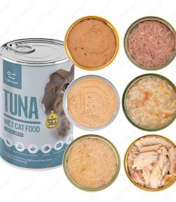 OEM ODM Traceability of Origin Rich Soup Salmon Tuna Chicken Beef Pet Wet Cat Food