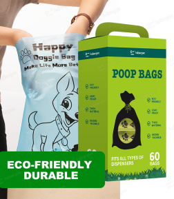 Private Label Service Cost-Effective Customization Eco-Friendly Biodegradable Dog Poop Bags