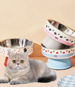 Manufacturer Wholesale Customizable Eco Friendly Fast Delivery Anti-tipping Stainless Steel Cat Dog Pet Bowl