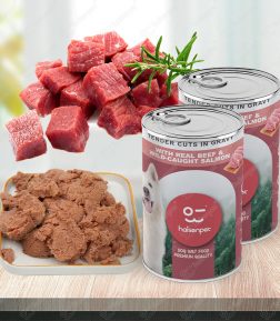 Hot Sell Free Samples No Artificial Preservatives Low-Carbohydrate Juicy Pet Wet Dog Food