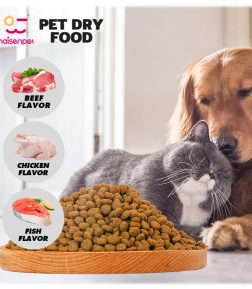 Free Sample High Safety Customized Flavors Shapes All Age Dry Pet Cat Dog Food