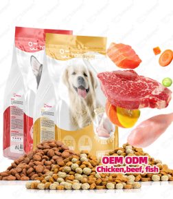 Factory Direct Supply 18%-45% Protein Content Chicken Beef Fish Flavor Dry Dog Food