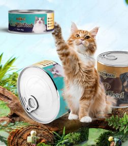 OEM ODM High Protein Balanced Ratio Various Flavors Canned Wet Cat Food