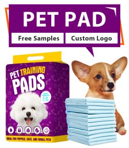 OEM ODM Pet Training Pad Disposable Dog Pee Pads with PE SAP Cotton Materials Deodorant Puppy Urine Pad