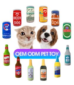 New Product Simulated Wine Bottle Resistant to Tearing and Biting Dog Squeaky Toys