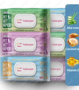 Factory Direct Sales 80 Pcs 30 Pcs Ultra Thick Aloe Vera Infused Thick Durable Pet Wet Wipes