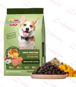 Custom Pet Food Factory Wholesale Low Moisture Fish Chicken Pure Meat Dry Pet Dog Food