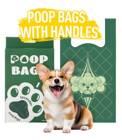 OEM ODM Factory Wholesale Custom Logo New Design Recyclable Biodegradable Pet Dog Cat Poop Bags