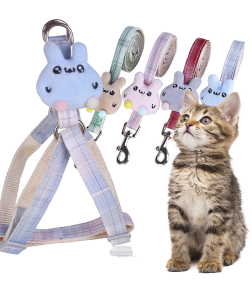 Oem Odm Nylon Adjustable Triangular Pet Collar Anti-tangling Design Dog Harness