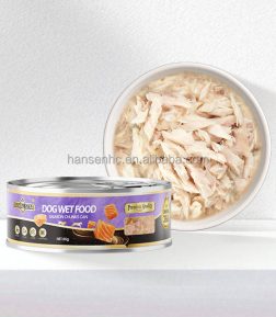 Free Samples Balanced Ratio Wet Food Tuna Salmon High Protein Meat Dog Cat Treats No Artificial Preservatives