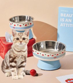 Free Samples Fast Delivery Anti-tipping Stainless Steel Cat Pet Bowl for Dogs