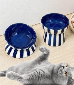 High Quality Cat Bowl  Large Wholesale Discounts  Durable Eco-Friendly Luxury Pet Cat Feeding Bowl