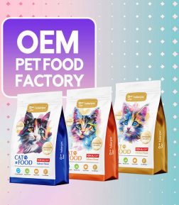 Free Samples Factory Wholesale Omega-3 Chicken Salmon Tuna Bulk Flavor Dry Cat Food
