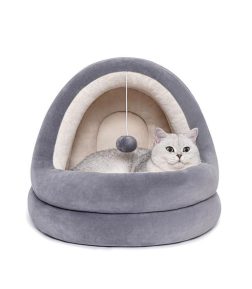 Indoor Semi Enclosed Comfort Cats Cave Beds