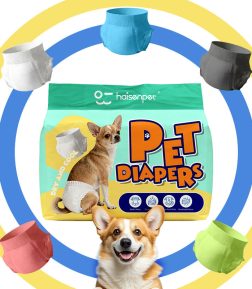 Factory Direct High Quality Sale Super Absorbent Disposable Pet Diapers