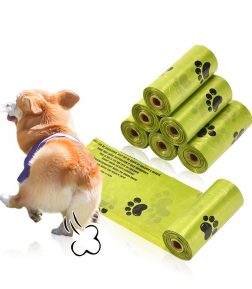 Customized Size Color Printing Packing Pet Dog Pop Waste Pouch Bag