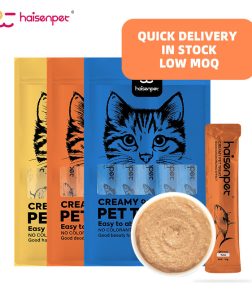 OEM ODM Factory Wholesale Free Samples High Protein No Colorants Creamy Cat Treat