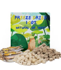 Hot Sale Cat Snacks Healthy Weight Gain No Additives Palatability Chicken Duck Meat Beef Liver Freeze Dry Pet Dog Food