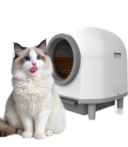 Newly Designed Radar Sensor Weighing Infrared 80L Self-Cleaning Smart Automatic Cat Litter Box