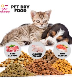 Custom OEM ODM Nutritious Balanced 100% Natural Grain Free Dry Pet Cat Dog Food