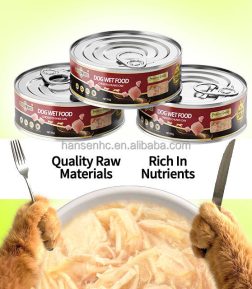 OEM ODM Factory Wholesale Digestive Support Complete and Balanced Nutrition Cat Wet Food