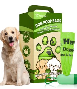 Custom Logo Pet Supplies Outdoor Eco Friendly 100% Biodegradable Dog Poop Bag