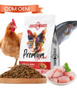 Custom Logo Nutritional Balance Factory Wholesale Dry Food for Cat