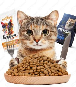 Custom Shape High Quality Meat Fish Healthy Nutritionally Balanced Delicious Pet Dry Cat Food