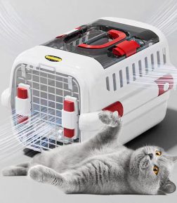 Factory Delivery Portable Handle Panorama Custom Airline Approved  Dog Cat Pet Travel Carriers