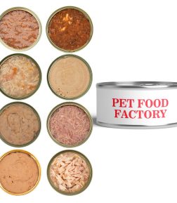 Free Samples Staple Food Canned Fresh Meat Wet Cat Dog Food