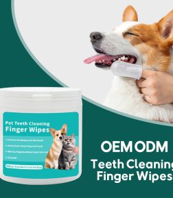 Custom Logo Wholesale Dogs Cats Wet Wipes Spunlace Nonwoven Pet Teeth Wipes