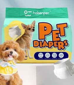 OEM ODM Free Sample Custom Logo Dog Male and Female Pet Waterproof Diapers